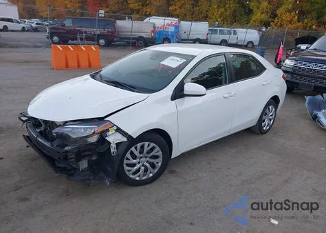 2017 Toyota Corolla Le из США, поврежденный, VIN 5YFBURHE5HP641809